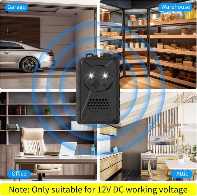 Thumbnail 5 de Rodent Repeller Ultrasonic Under Hood