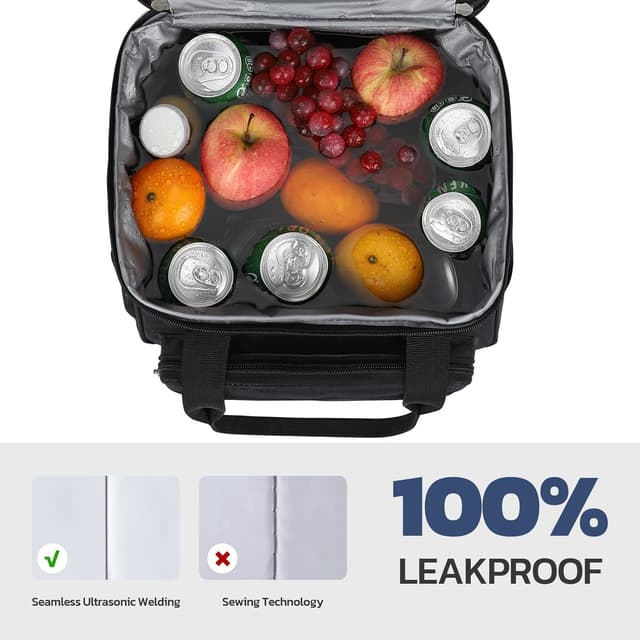 Detalle 2 de Maelstrom 23L Expandable Leakproof Insulated Lunch Bag (Double Compartment)