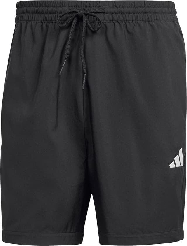Detalle de adidas Herren Essentials SMALL Logo Chelsea – Small-Logo-Schnitt mit Kordelzug