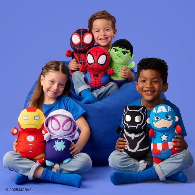 Thumbnail 5 de Squishmallows Captain America 10in plush