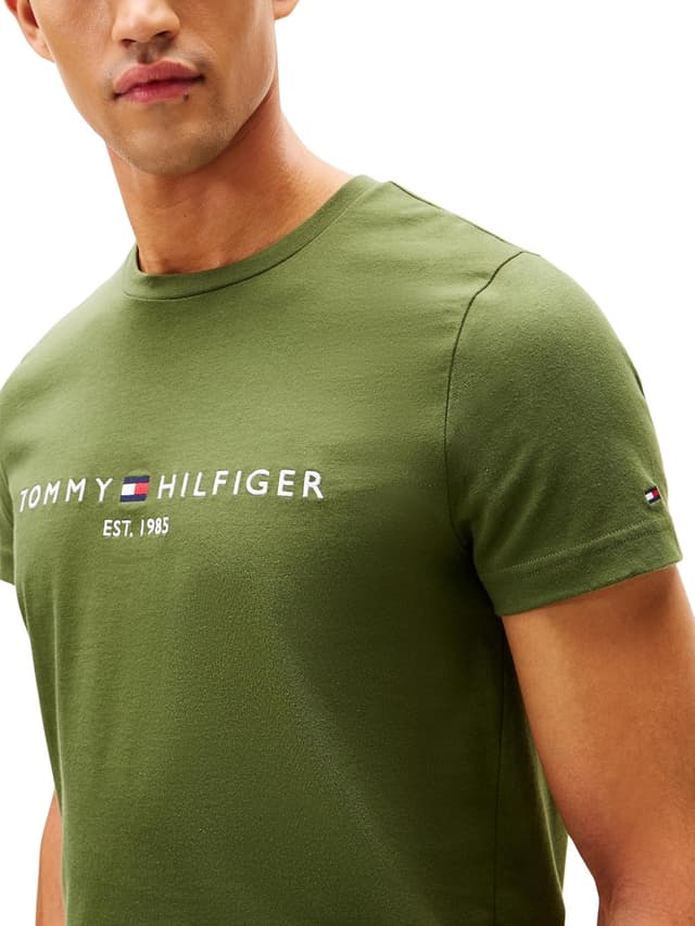 Detalle de Tommy Hilfiger t-shirt slim fit uomo