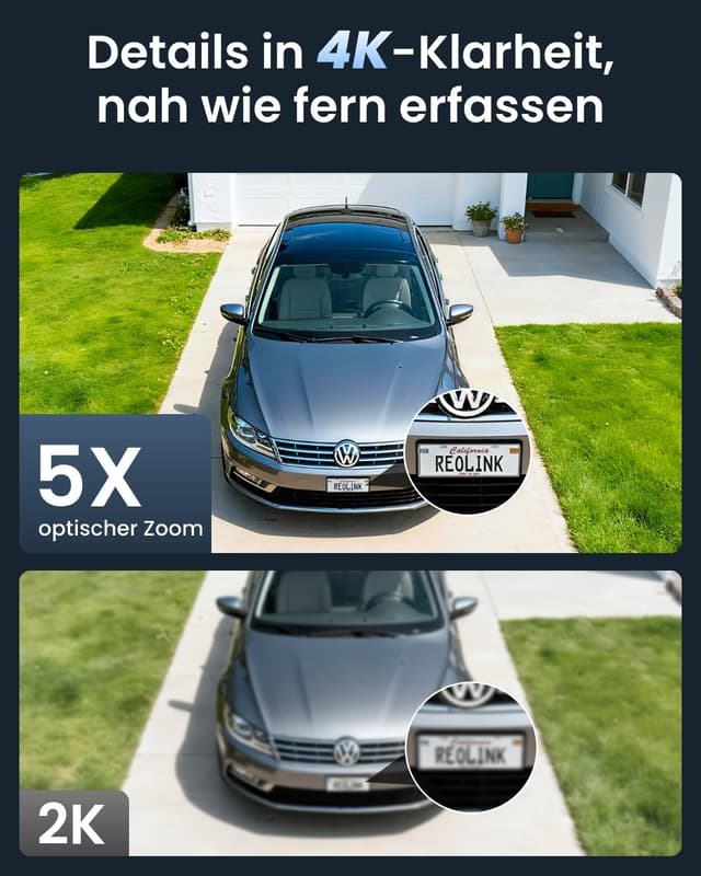 Detalle 2 de Reolink RLC-811WA 8MP Überwachungskamera mit 5X Zoom