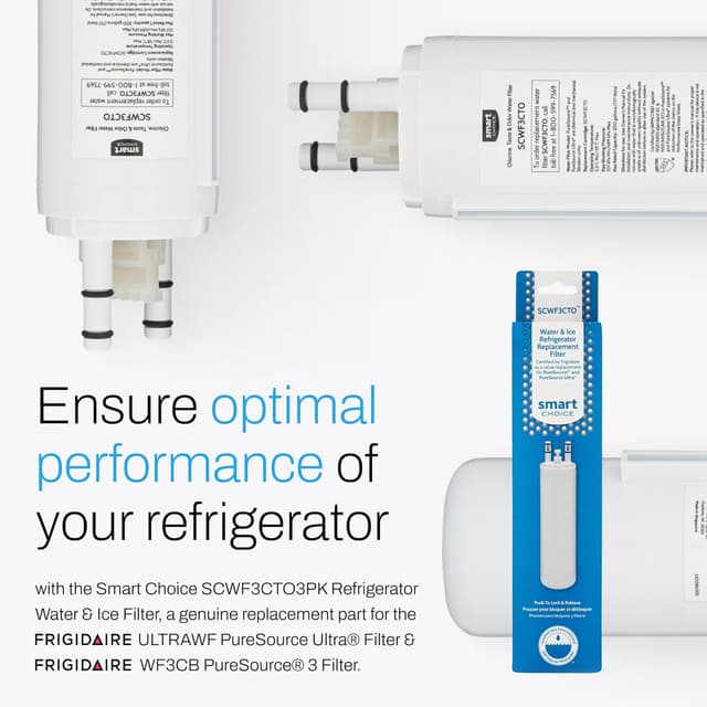 Thumbnail 1 de Smart Choice SCWF3CTO3PK refrigerator water filter 3-pack 🚰