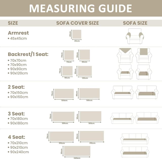 Detalle de Ystyle Copridivano in pile morbido beige antiscivolo (90x240 cm) per divani e chaise longue