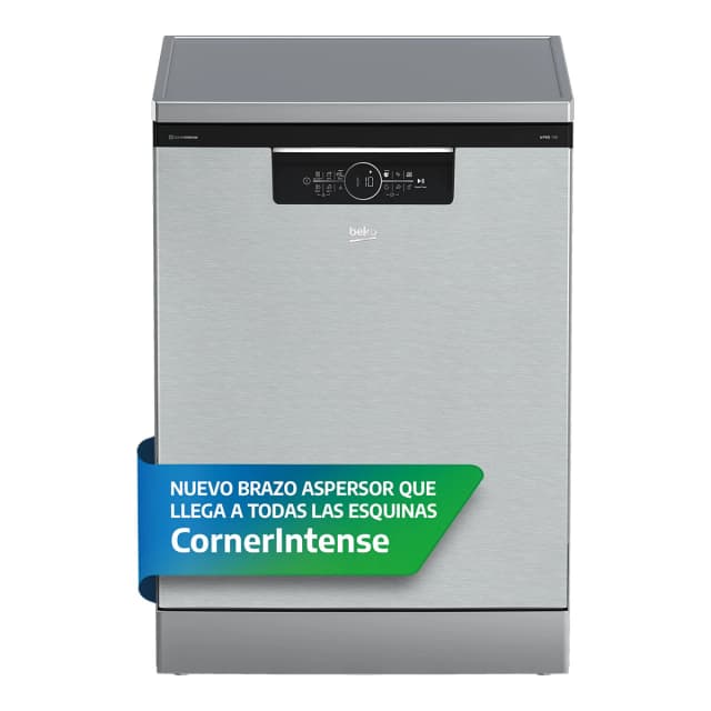 Detalle de Beko BDFN36560XC reacondicionado (grado B) para 15 servicios con WiFi y 42 dB