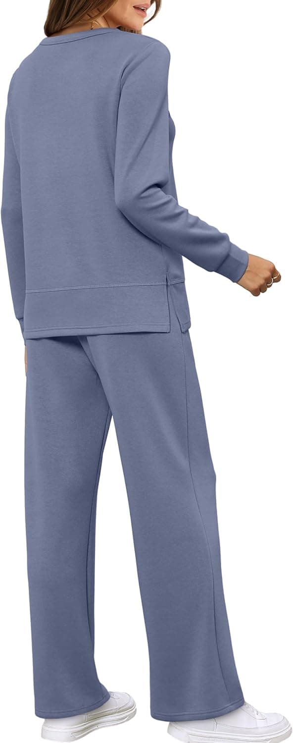 Detalle 2 de WIHOLL Women's 2-Piece Lounge Set casual tracksuit