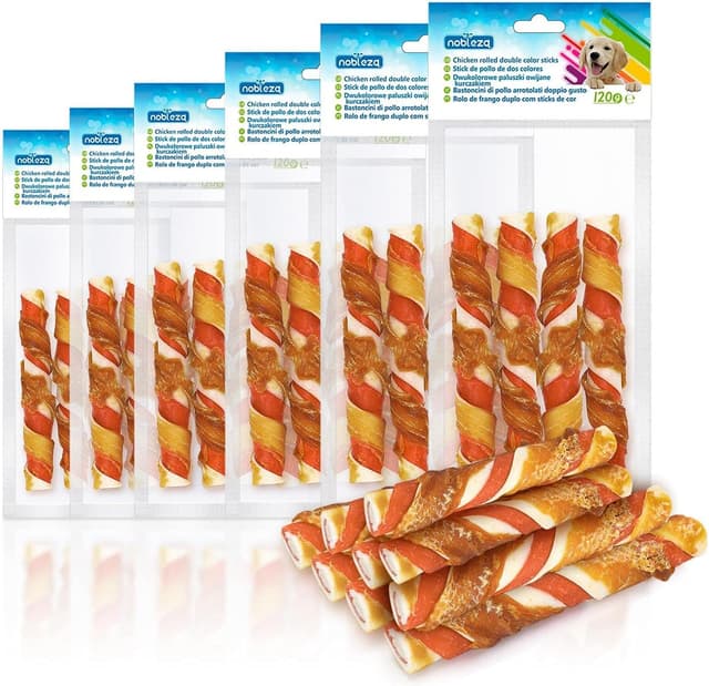 Imagen de Nobleza L12.5 cm Bastoncini masticabili per cani 720 g en OfertitasTOP