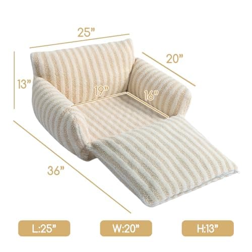 Thumbnail 2 de Hollypet Cat Bed Fluffy Plush, 25x20x13 inch ⚙