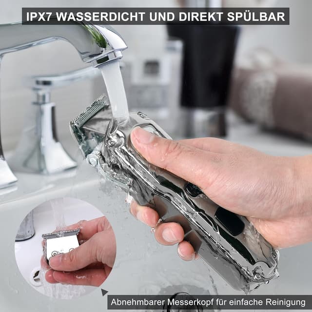 Thumbnail 5 de Hatteker Haarschneidemaschine 1200 mAh 💇