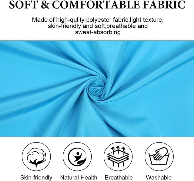 Detalle de Déguisement années 80 Aomig (unisex) veste + pantalon + bandeau + protège-poignets, style disco hippie rétro