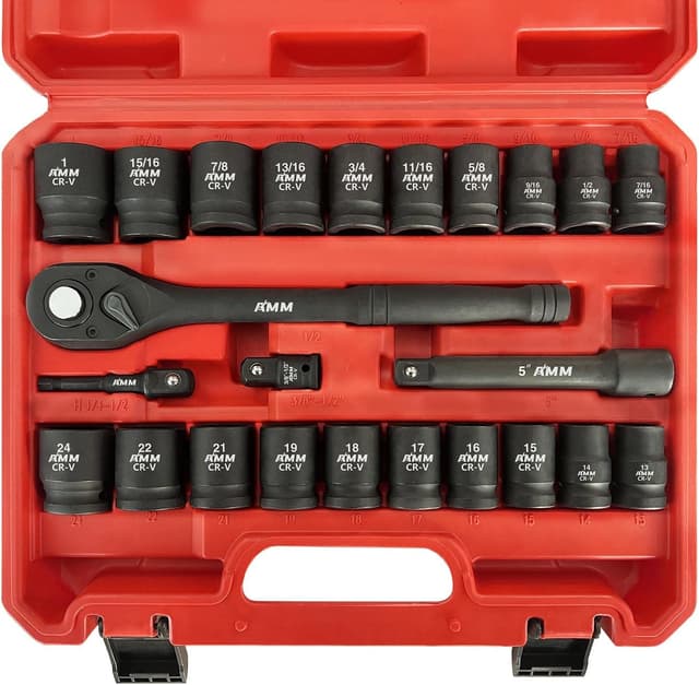 Thumbnail 6 de AMM 3/8" Drive Impact Socket Set, 48-Piece