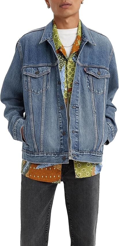 Imagen de Levi's The Trucker Chaqueta Skyline para Hombre 👖 en OfertitasTOP