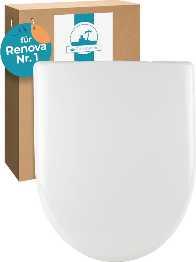 Detalle de Calmwaters Antibakterieller WC Sitz 250 kg đźš˝