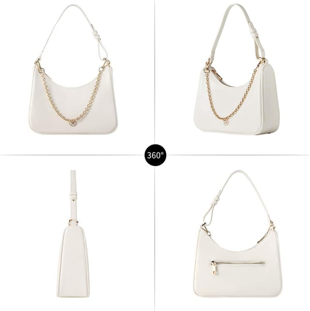 Detalle de VICTORIA HYDE borsa a tracolla da donna in vera pelle, stile vintage