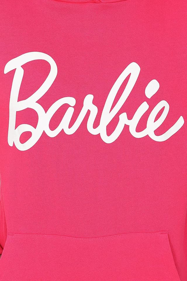 Detalle 2 de Barbie Girls Pink Hoodie Cotton Kids