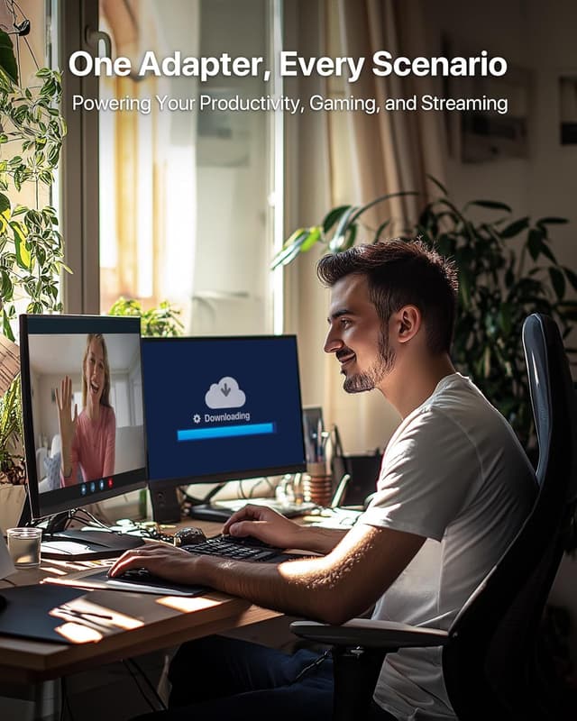 Thumbnail 4 de BrosTrend BE6500 USB WiFi 7 Adapter 6GHz