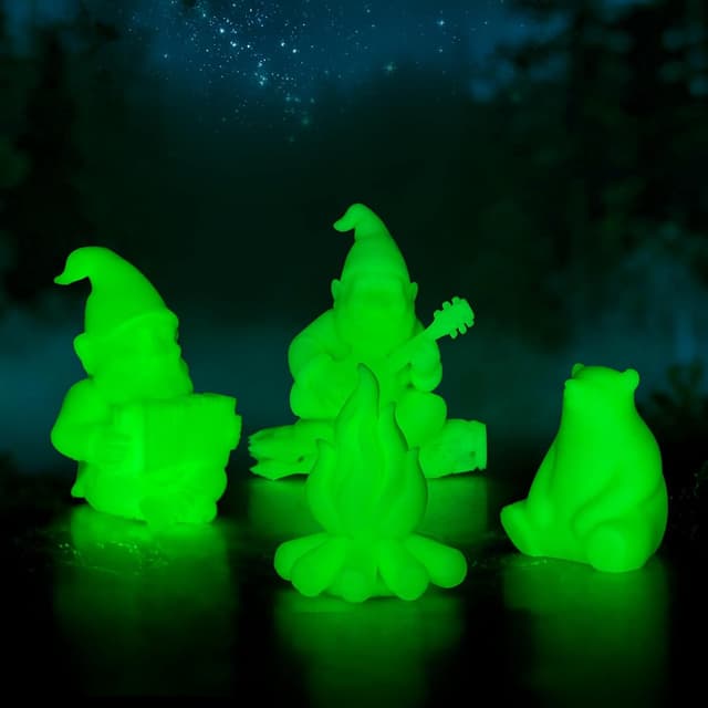 Thumbnail 6 de iSANMATE PETG Grün Glow-in-the-Dark Filament 1,75 mm (1 kg) – FDM 3D-Druckmaterial