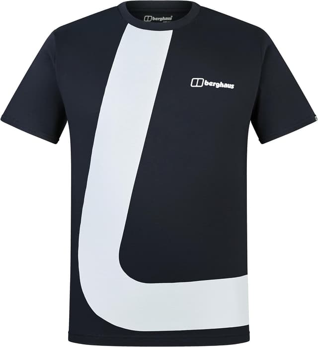 Detalle de Berghaus Men’s Travlek T-Shirt (100% cotton) – modern looser fit