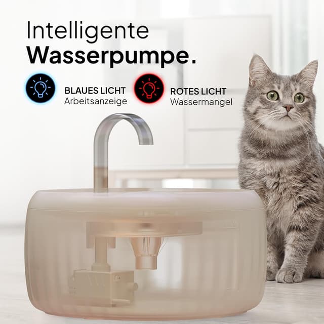 Thumbnail 6 de PRETTYPAW Aquaflow 3L Katzenbrunnen 🐾