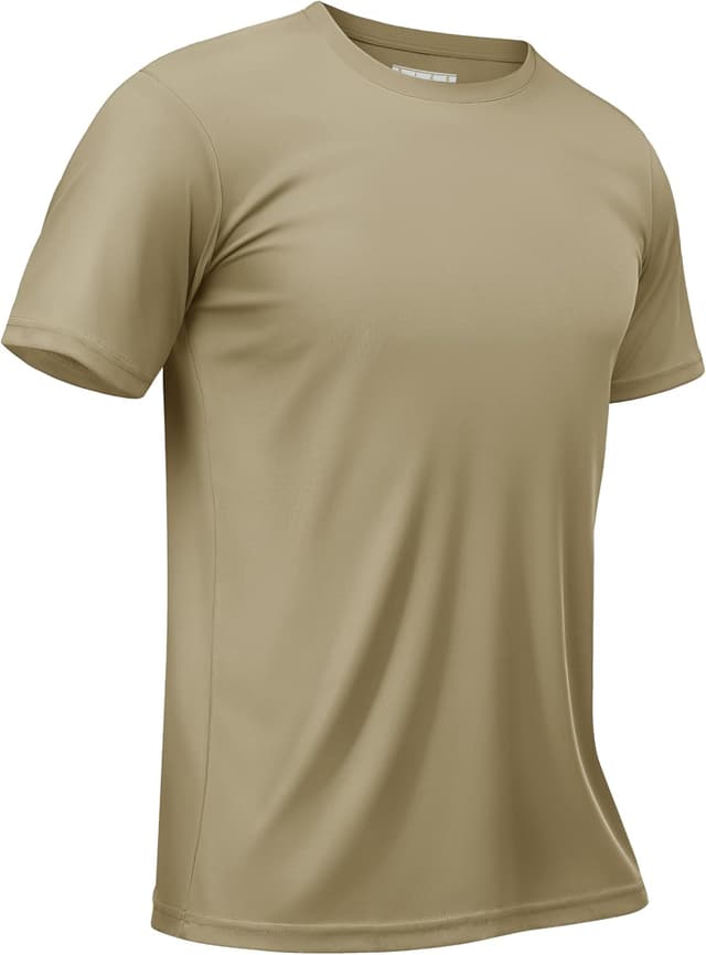 Detalle de TACVASEN Herren UV-Schutz T-Shirt (UPF 50+) – Kurzarm Sonnenschutz Tee fürs Schwimmen und Outdoor