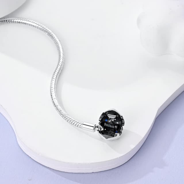 Detalle de Pandach Damen-Armband aus 925 Sterling Silber – Schlangen-Gliederarmband im Moments-Stil