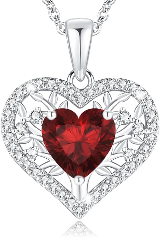 Thumbnail 6 de LAVUMO Lebensbaum Herz Kette 45+5cm