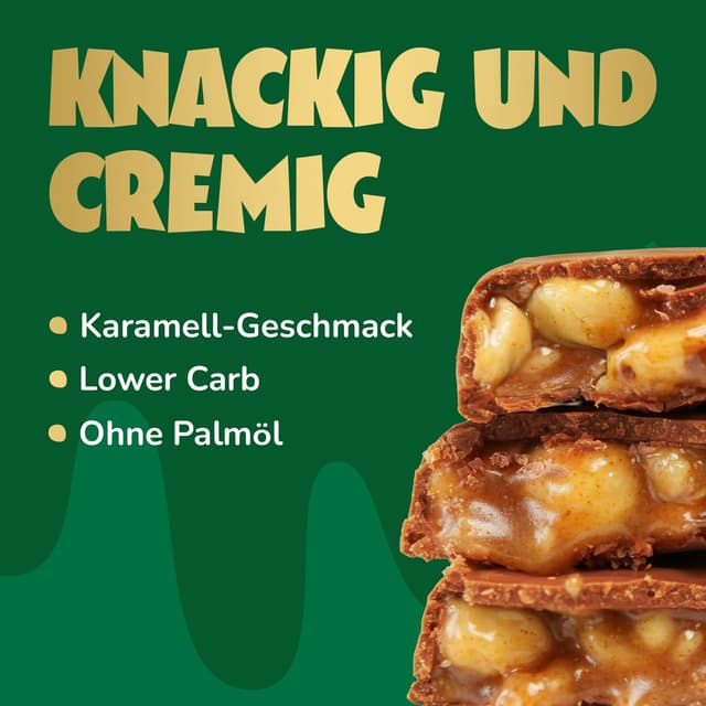 Thumbnail 5 de ahead Hazelnut Caramel Schokoriegel 12x35g