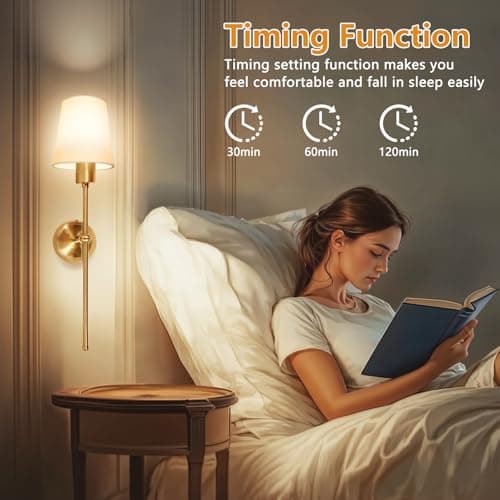 Thumbnail 4 de Dehobo Apliques de Pared 2 lámparas LED recargables