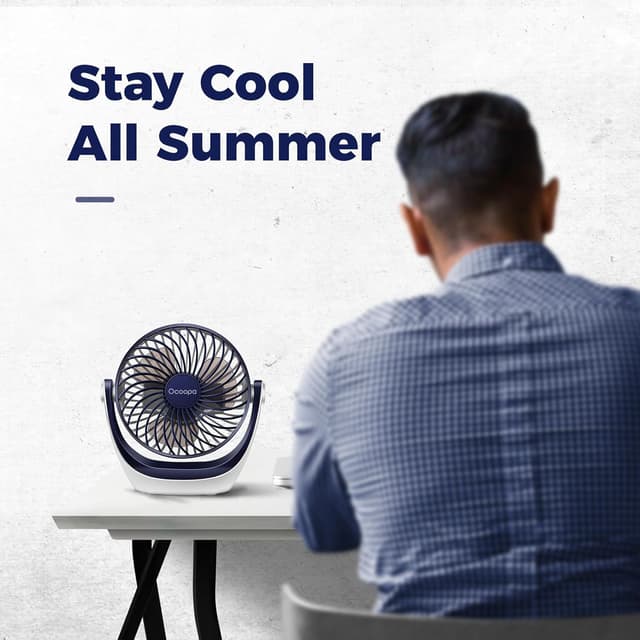 Thumbnail 6 de OCOOPA USB Desk Table Fan 360° rotatable