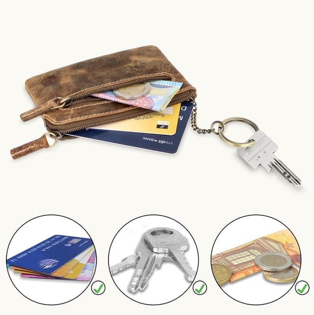 Detalle 2 de LEDEROW Schlüsseltasche aus echtem Leder