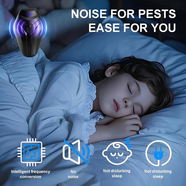 Thumbnail 6 de TATUNER Ultrasonic Pest Repeller 4PCS