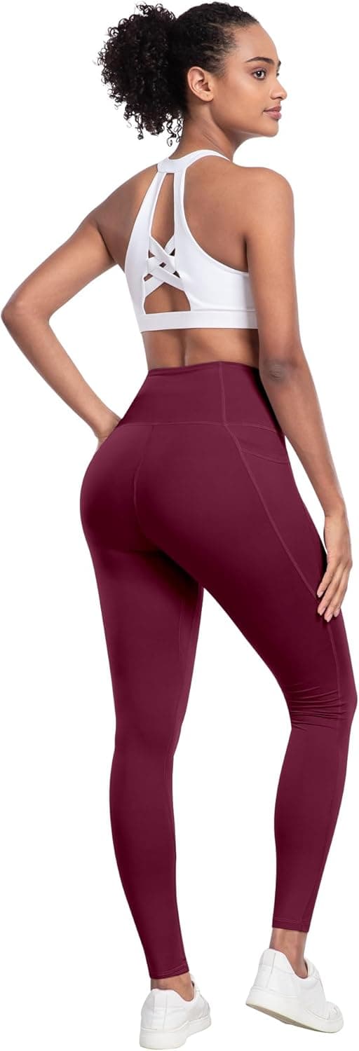 Thumbnail 4 de LZYVOO Women's Pockets High-Waisted Yoga Leggings 6-Pack đ§â