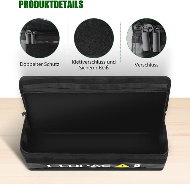 Detalle 2 de CLOPAE E-Bike Akku-Tasche 800 °C