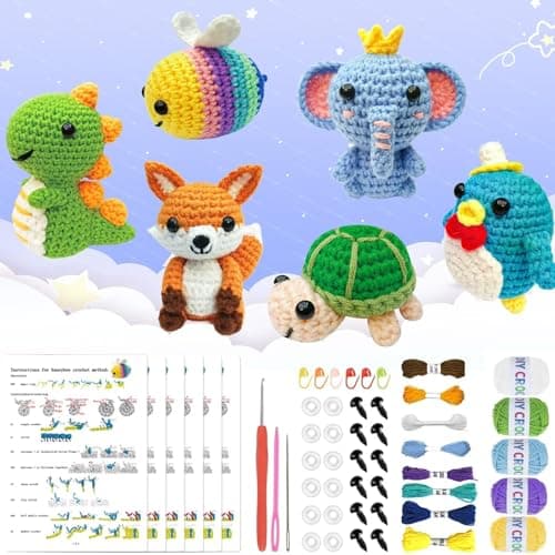 Imagen de OLHKYN 6-Pc Crochet Kit en OfertitasTOP