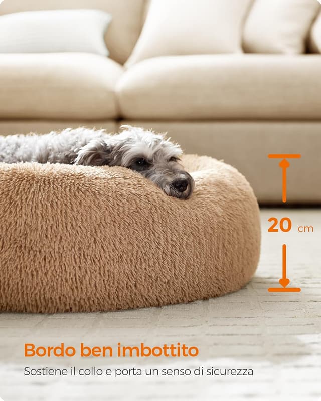 Thumbnail 4 de Feandrea Cuccia Cane 70 cm lettino a ciambella