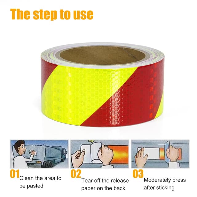 Thumbnail 4 de XFXIA Bande réfléchissante 20 cm x 20 m