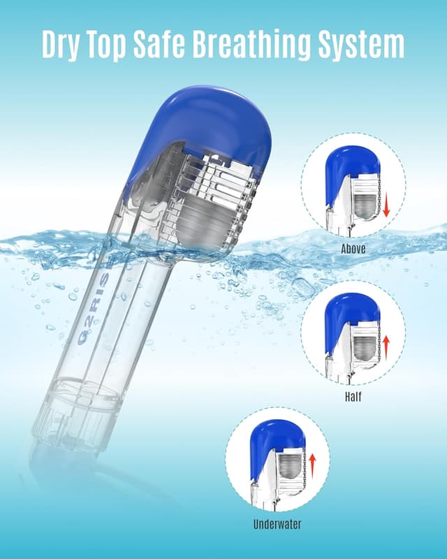 Thumbnail 1 de G2RISE Full Face Snorkel Mask Kids Snorkeling Set