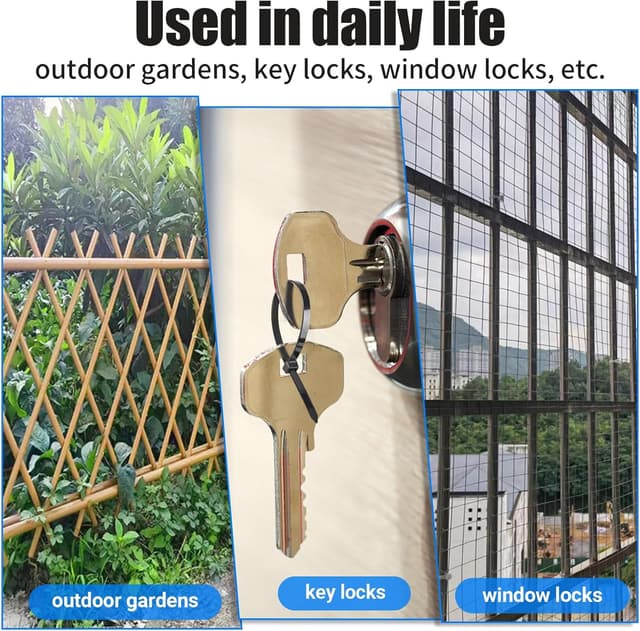 Thumbnail 6 de DUNSOO Kabelbinder Set 1000 Stück 🔗