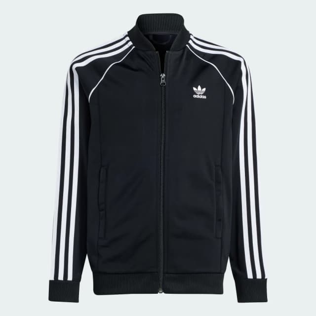 Thumbnail 3 de Adidas Chaqueta SST Adicolor Adolescente Negro