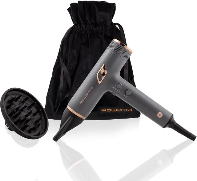 Imagen de Rowenta Maestria Nano Haartrockner HY8120F0 mit Nano Digital Motor, 3 Einstellungen und bis zu 265 km/h Luftgeschwindigkeit en OfertitasTOP