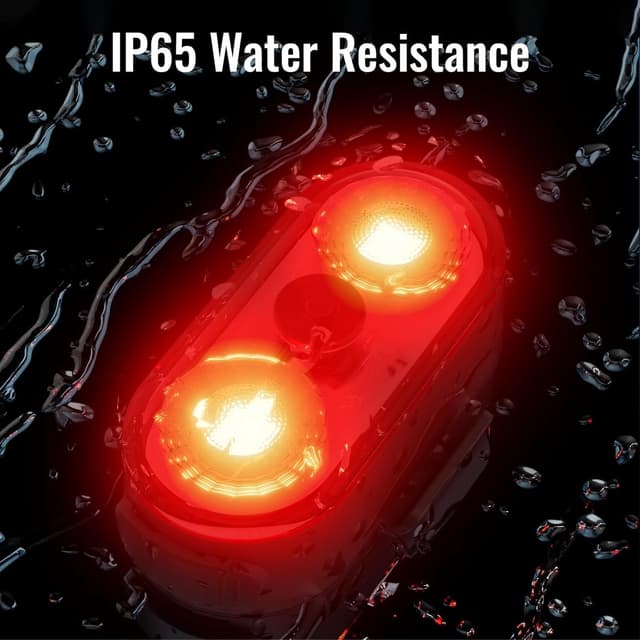 Thumbnail 6 de PidZoom RG5 Wireless LED Lights for Car (4-Piece Kit) with Button + Long-Range Remote, USB-C Rechargeable, IP65