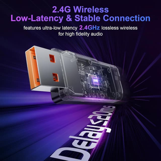 Detalle de Fachixy FC400 wireless gaming headset