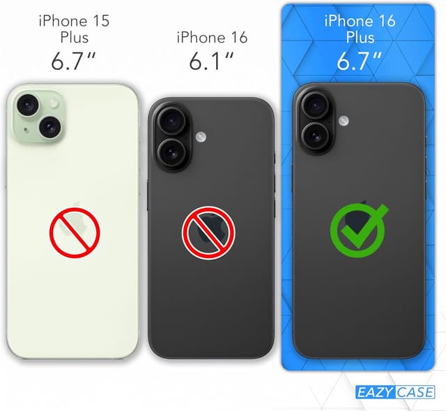 Thumbnail 6 de EAZY CASE Handykette verstellbares Taschenband (90–145 cm) mit Silikonhülle – Zebra Schwarz/Beige/Silber