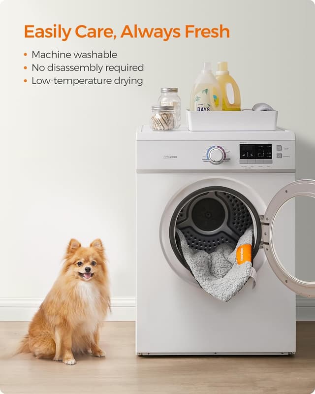 Detalle 1 de Warm pet crate bed 60 x 45 cm