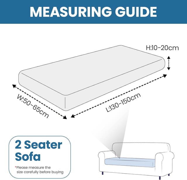 Detalle de Ystyle copricuscini divano elasticizzato universali con protezione antigraffio (2 posti) rosa