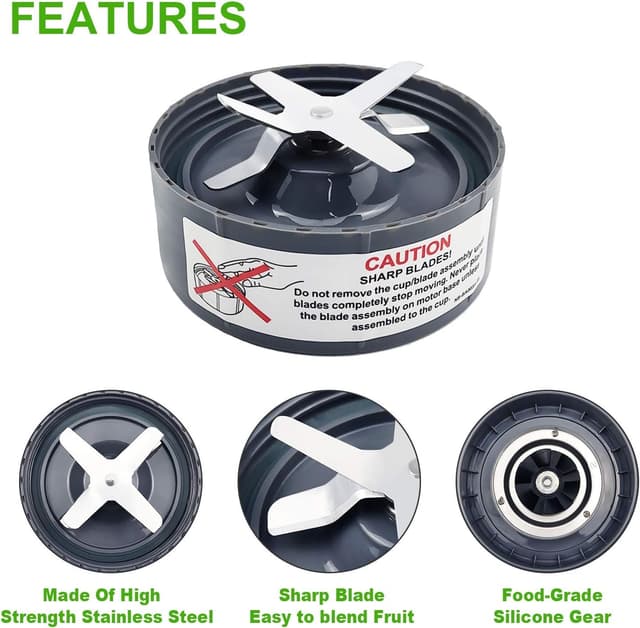 Thumbnail 5 de NutriBullet Replacement Extractor Blade Grey