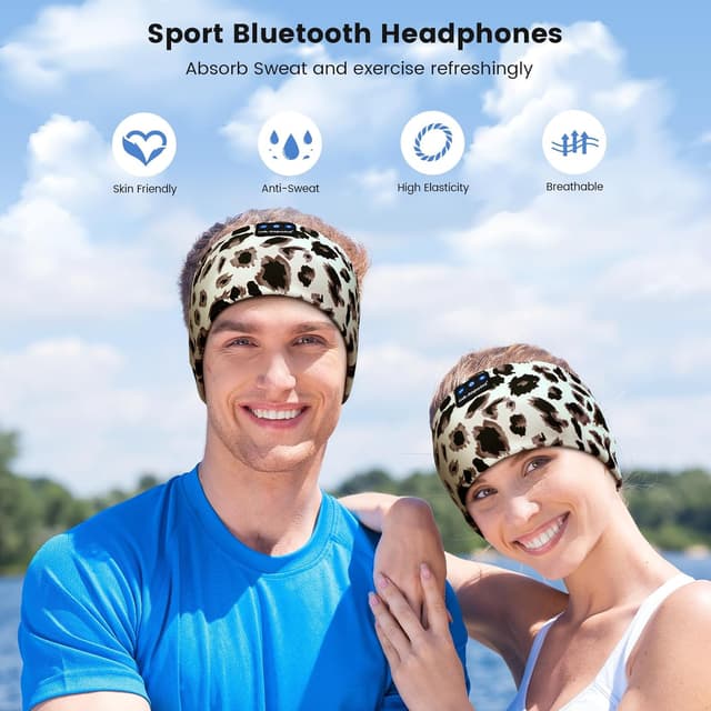 Detalle 2 de Schlafkopfhörer Bluetooth 16 Stunden