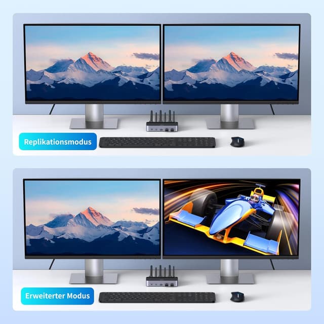 Thumbnail 4 de UGREEN HDMI KVM Switch 2‑Port 4K60Hz für 2 PCs 🖥