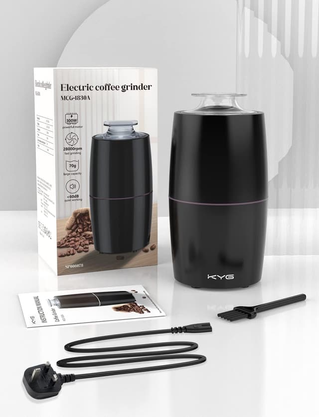 Thumbnail 6 de KYG Electric Coffee Grinder 300 W, 70 g capacity