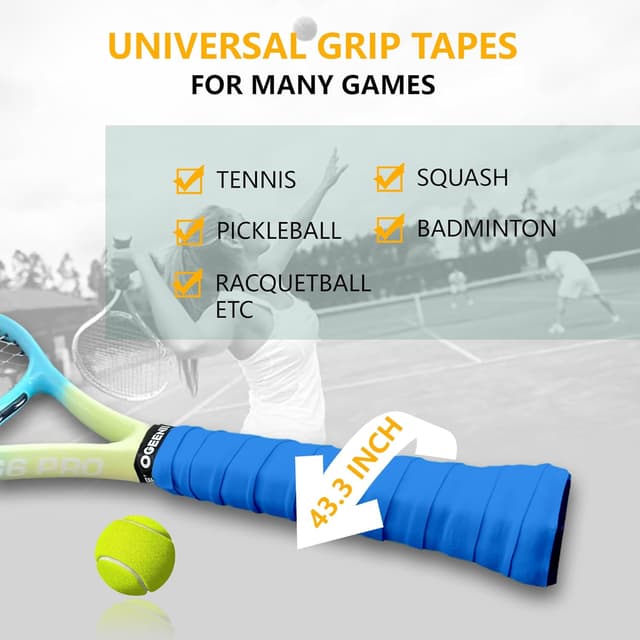 Detalle 2 de Ogeenier Ogeenier, lot de 12 grips de tennis